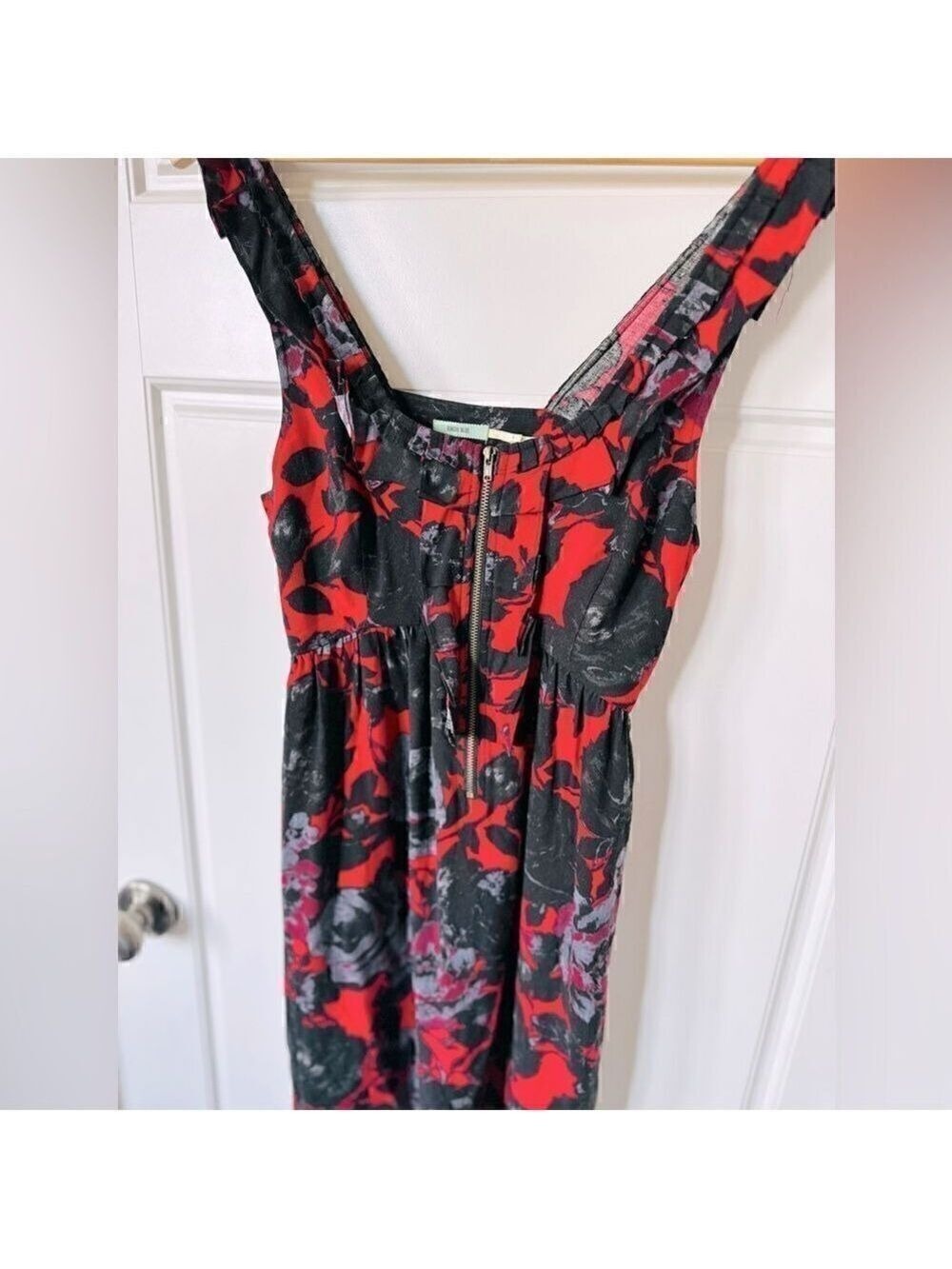 Kimchi Blue. Red Floral Dress US S